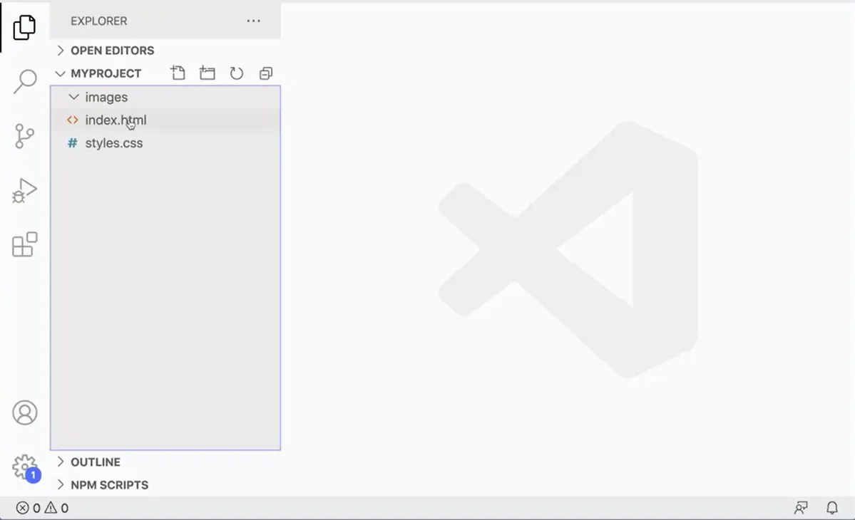 Display new menu screen theme in Visual Studio.