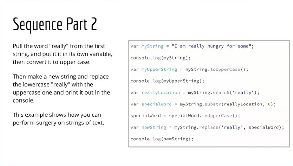 Example, Sequence Part 2.