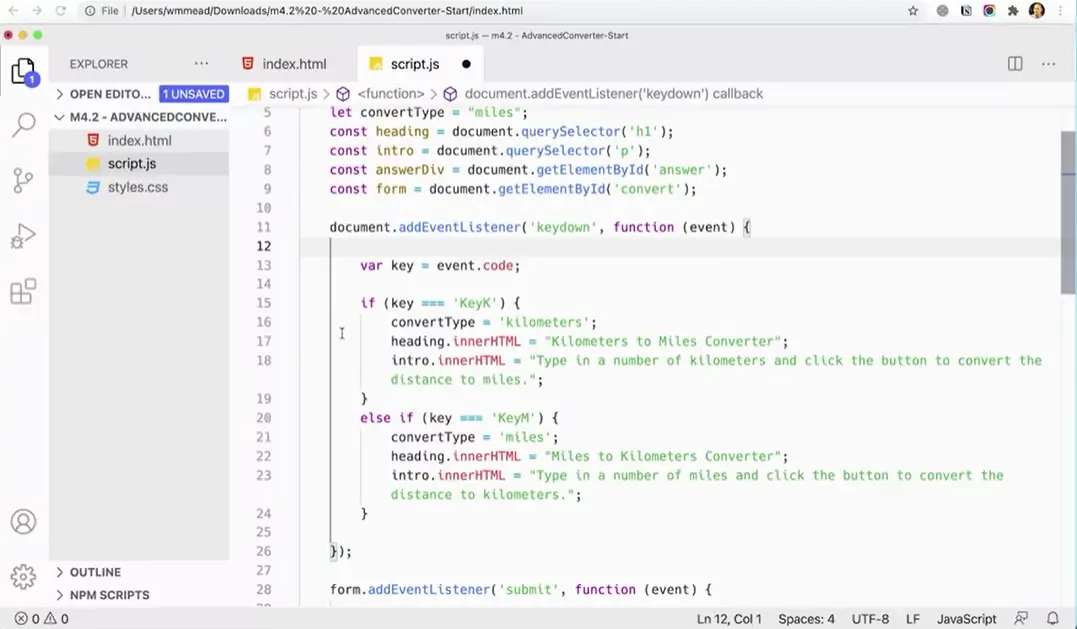 Change convertType to let and remaining variables to const.